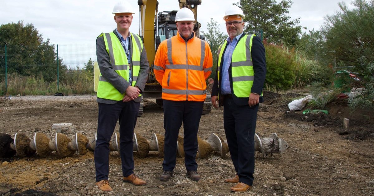 Ground Broken on new £3.5m state-of-the-art College Automotive Centre